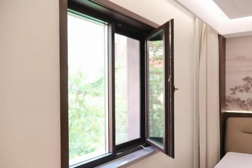 What Wood And Exterior Aluminum Are Used For Joyfident Aluminum Clad Wood Windows?