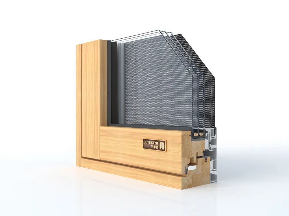 Joyfident 110 flush type aluminum clad wood window (2).jpg